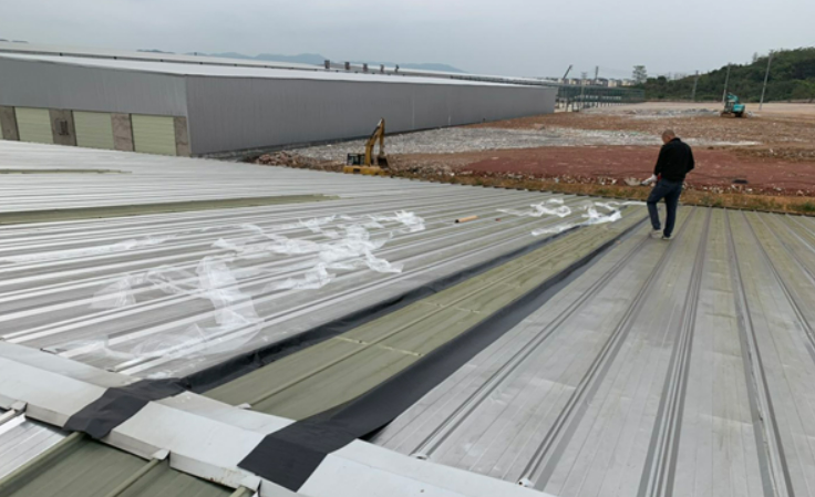 三元厂房屋面防水维修案例